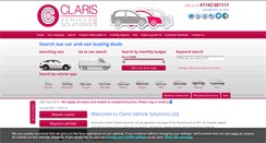 Desktop Screenshot of claris-vs.com
